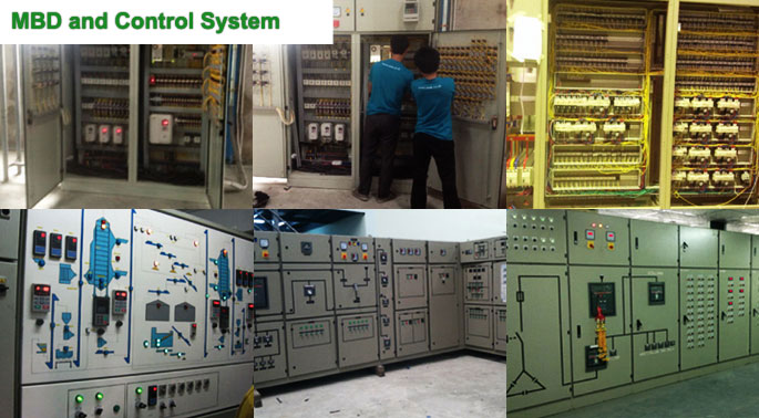 MDB & Control System แผนกงานตู้เอ็มบีดีและคอนโทรล มีบุคลากรที่มีความรู้ความสามารถ เพื่อรองรับงานด้านเทคโนโลยีปัจจุบัน  เช่น ระบบสการ์ด้า พีแอลซี อินเวอร์เตอร์ และเซอร์โว เป็นต้น