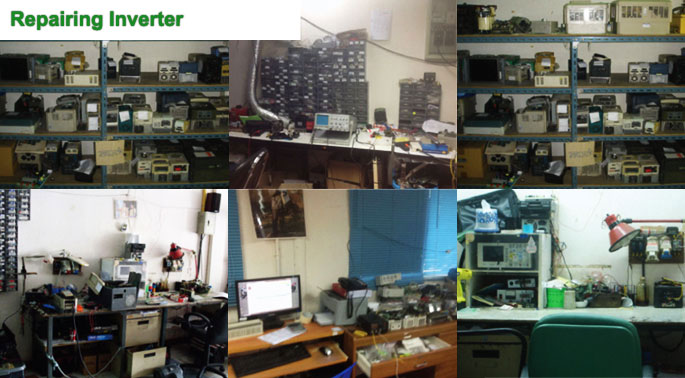 Repairing Inverter แผนกซ่อมอินเวอร์เตอร์ มีบุคลากรที่มีความรู้ความสามารถและประสบการ์ทางเทคนิคและวิศวกรรมสูง เพื่อรองรับ งานอินเวอร์เอตร์ที่มีใช้กันอย่างแพร่หลาย